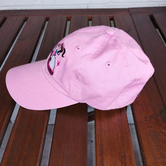Breezy Point Pink Golf Cart Golf Cap - Picture 3 of 5